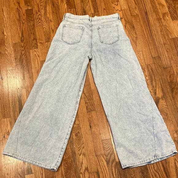 a.n.a Super Wide Leg Jeans size 14 - Picture 2 of 7